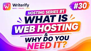 Hosting Series#1: What Is Web Hosting & Why Do You Need It