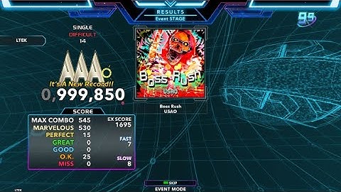 [SM5/DDR] Boss Rush Difficult 14 999,850 PFC