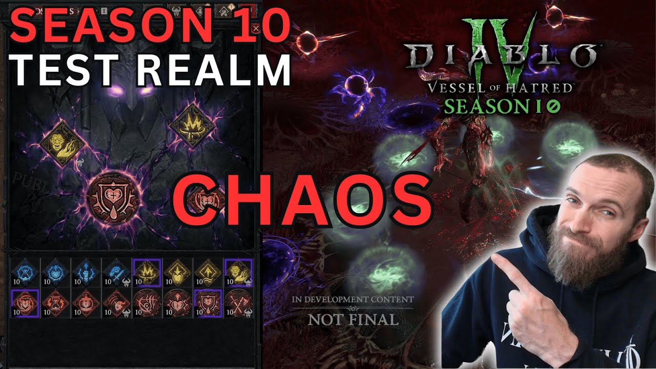 PTR-сезон 10 Diablo 4 уже открыт: вот что вам нужно знать!
