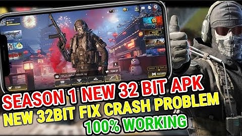 SEASON 1 NEW 32 BIT APK | FIX CRASHING ISSUES ETC.