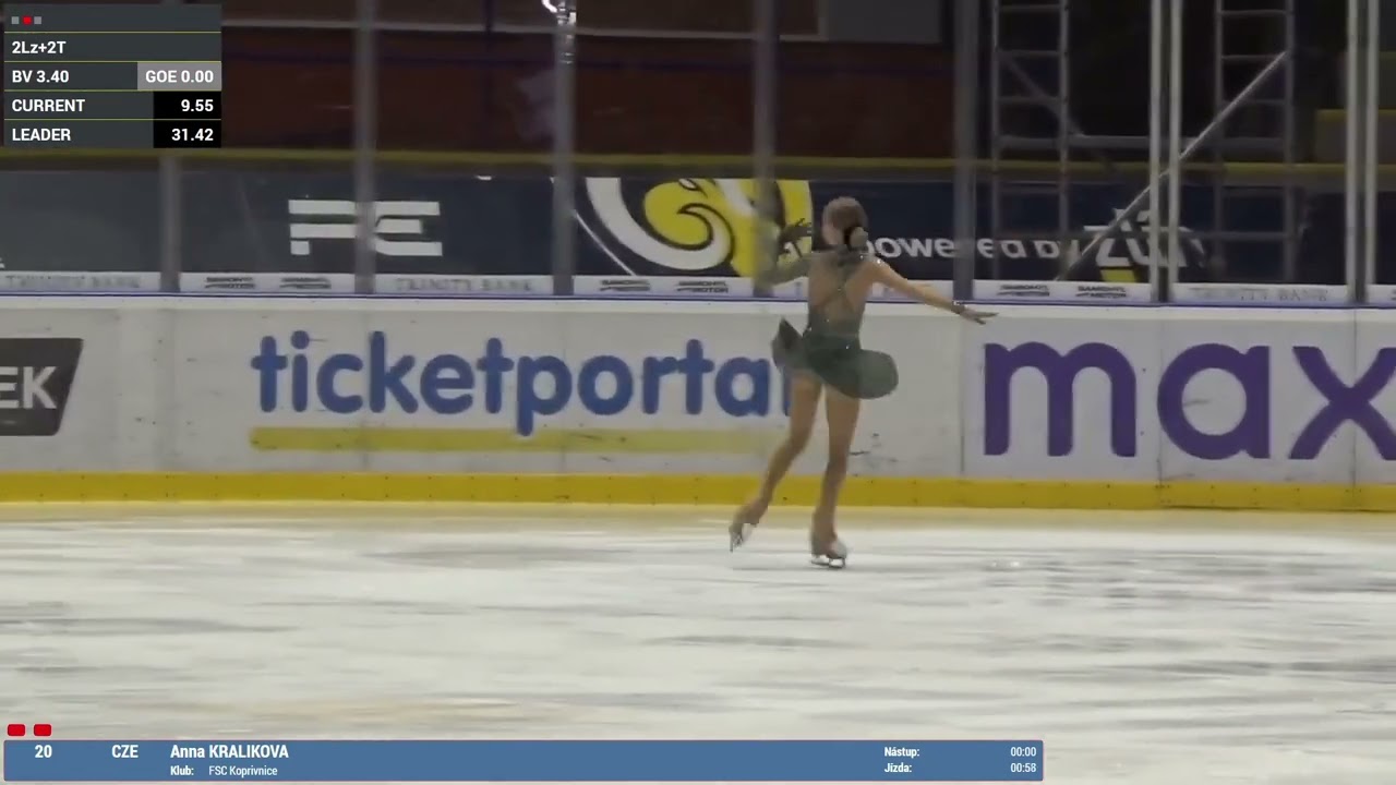 VC Zlín Anna Králíková mladší žačky