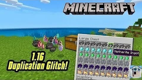 New Minecraft 1.16 Duplication Glitch Tutorial (Dublicate Anything)  PE,PC,XBOX,BEDROCK,PS4,SWITCH