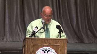 Teachers' Union President Addresses The Rank and File at Convocation