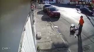 A bizarre event... can someone explain what happened here?