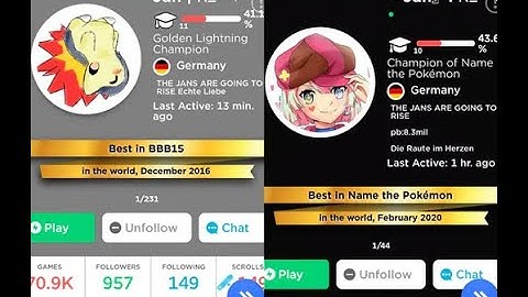 The Interview of Two Jans as Name the Pokemon Players on Quizup