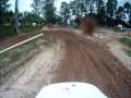 1º vez no motocross...mas a corrente nao gostou