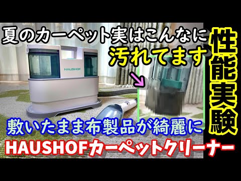 Actually, it's dirty] A carpet cleaner that can be washed with