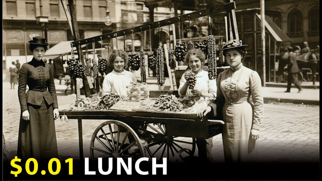 The Secret History of New York’s Street Food.| Old Photo History