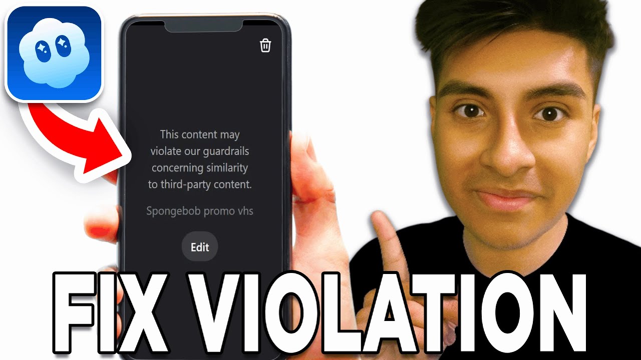 Как исправить ошибку Sora Content Violation! - Учебное пособие