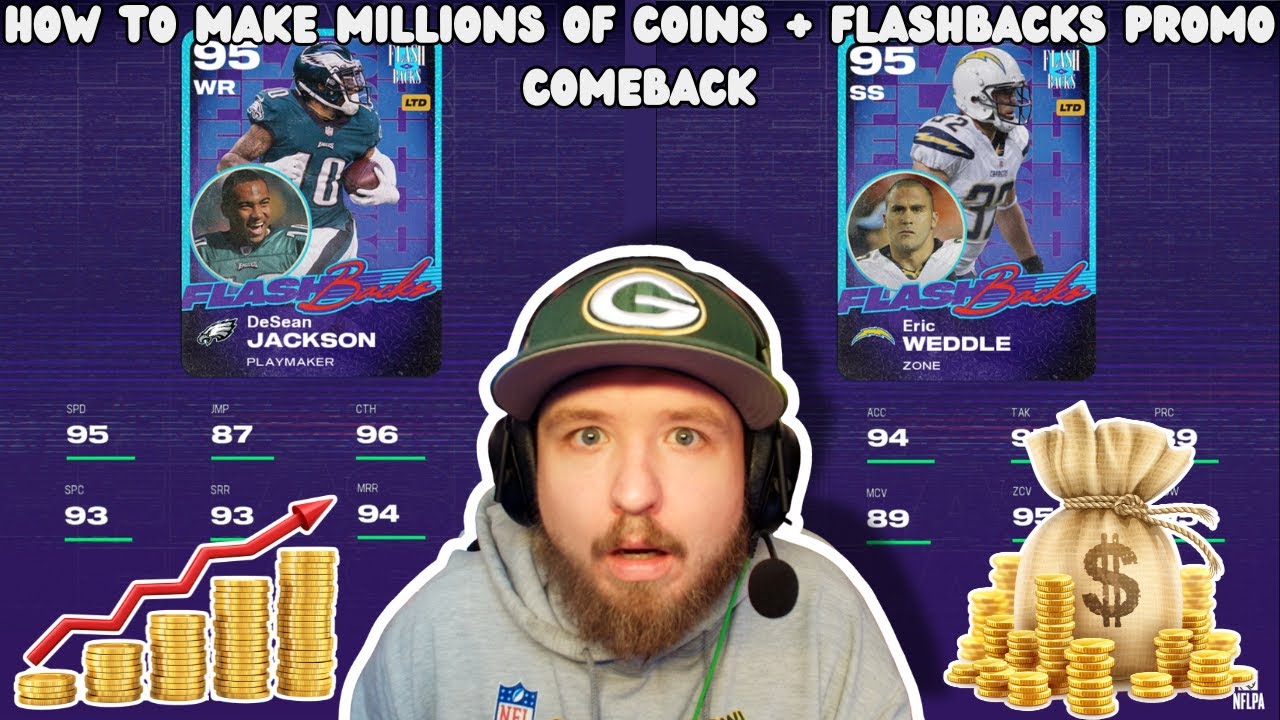 🔥 ЗАРАБОТАЙТЕ МИЛЛИОНЫ МОНЕТ В MUT ПРЯМО СЕЙЧАС! FLASHBACKS PROMO RETURNS LTD DESEAN JACKSON ERIC...