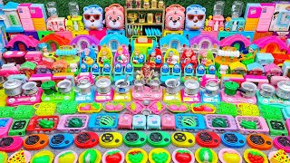 7 Mini Kitchen Set Collection for Kids Playing | Unboxing Kids Kitchen Set