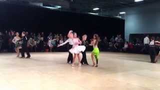 Daniel Evstigneev and Angelica Groysman Nyemchek's Junior 2015 J3 closed silver final