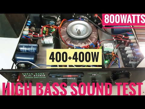 400+400watts Amplifier |