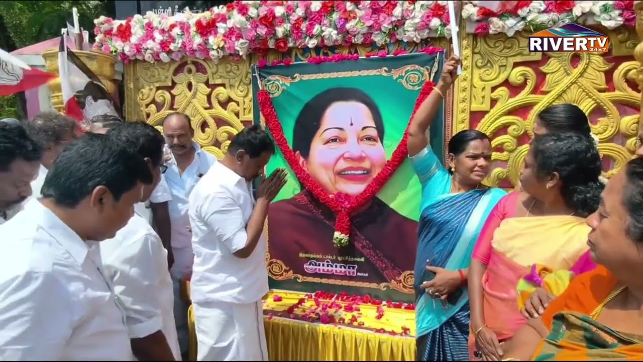 கும்பகோணம் அ ம மு க சார்பில் ஜெயலலிதா பிறந்தநாள் கொண்டாட்டம்