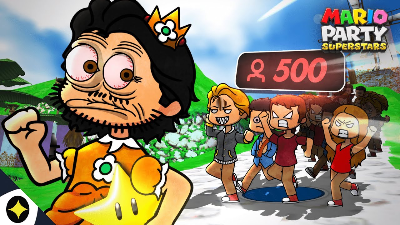 MARIO PARTY mais 500 personnes nous SABOTENT 💀