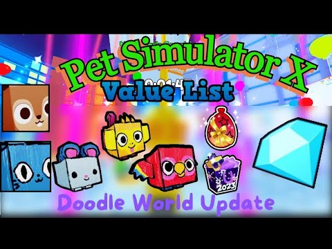 Pet Sim X Value List 2023 - PSX Values 2023 [Yeet a Pet Update]