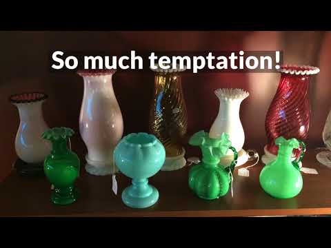 Fenton Art Glass - Michigan Depression Glass Society 2018 Annual Show by Michigan Depression Glass Society