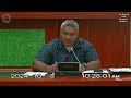 Palau National Congress | 11th OEK, The Senate 1st day of 16th Regular Session