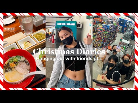 Christmas Break Diaries 🎄 | Reuniting with LA bestie, hanging out with friends pt. 1