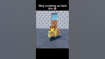 Why is scripting so hard bro 💀 #robloxstudio #luau