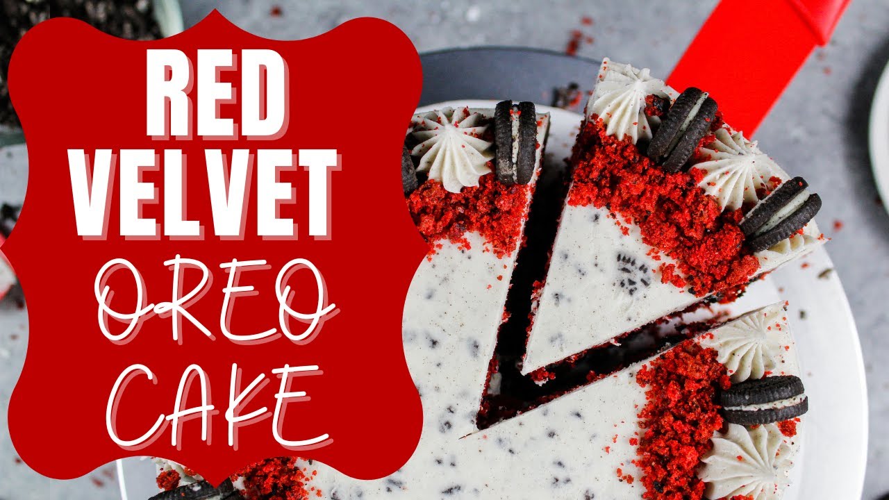 Red Velvet Oreo Cake | CHELSWEETS