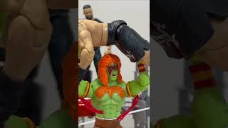 Ultimate Warrior as BLANKA vs Brock Lesnar