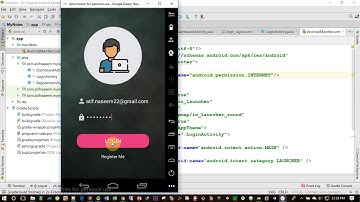 Create beautiful Login and Registration form and authenticate using API (Part 2/2)