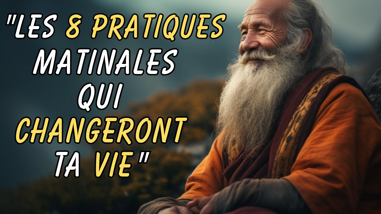 Les 8 HABITUDES matinales qui te CHANGERONT la VIE - YouTube