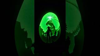 Alien DIY Papercraft Lightbox 💡