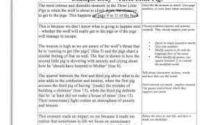 Sec 2 Literature: Analyzing the Body of the Essay