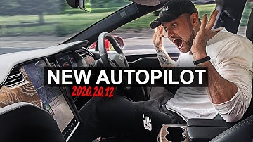 Brand NEW 2020 TESLA Model S Full Self Driving Review  ( 2020.20.12 ) UK - Long Range Navigate Auto