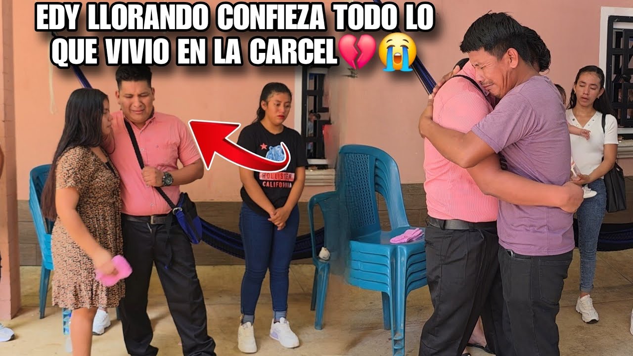 EDY Abrazo Fu3rtemente Asu TIO ELIAS Al Contar Su Triste Historia Que Vivio En La CARCEL😭😥