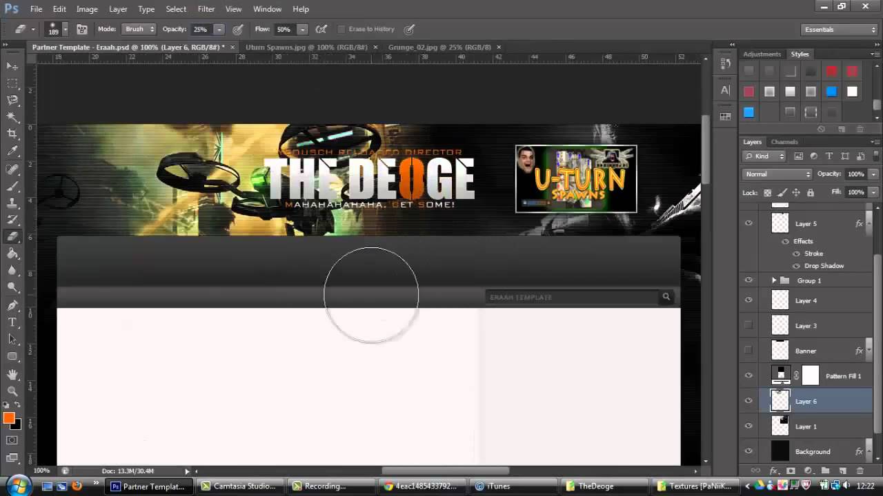 TheDeoge - Background - SpeedArt by yJaacK