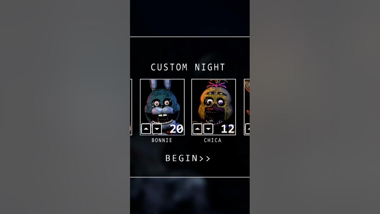 How To Beat Fnaf 2 Night 6 fnaf+ - YouTube