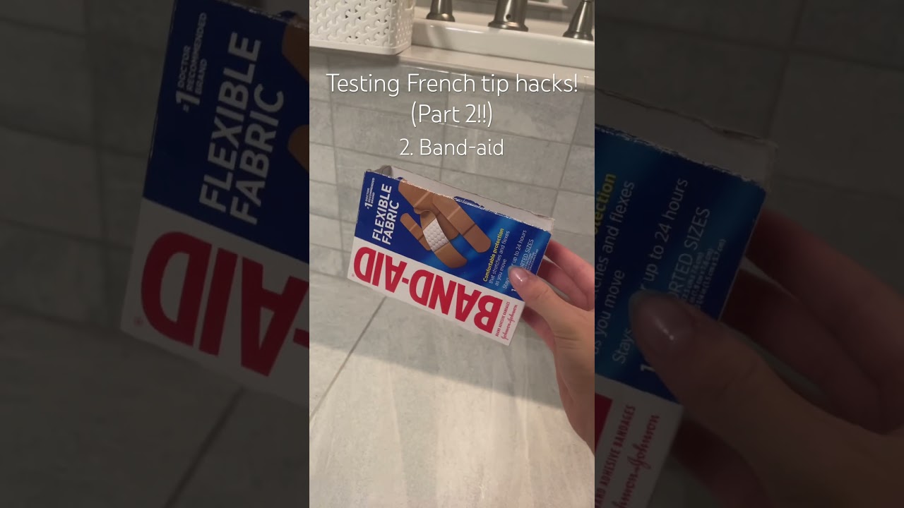 French tip hacks! (Part 2) #aestethic #nails #nailhacks #nailinspo