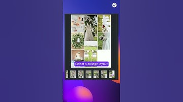 Create A Spring Wedding Mood Board Collage in Pixlr Designer