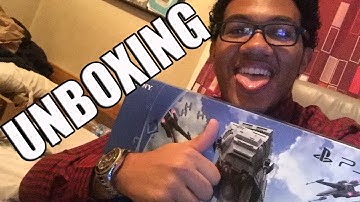 NEW BATTLEFRONT PS4 EDITION UNBOXING ! BATTLEFRONT PLAYSTATION 4 UNBOXING
