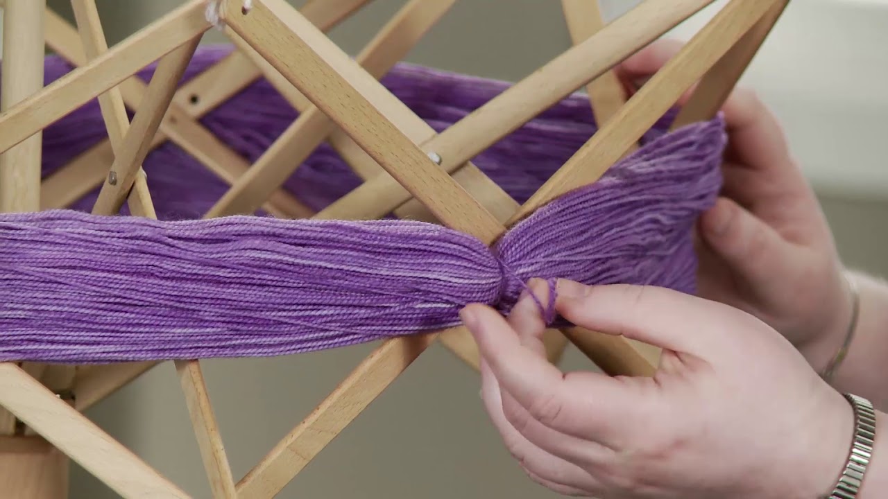 Winding Re-Skeined Yarn