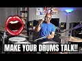 MAKE YOUR DRUMS SOUND LIKE THEY ARE TALKING WHEN YOU PLAY TIME OR TAKE A DRUM SOLO