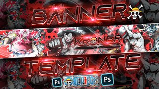 Banner Template One Piece / Photoshop 2023