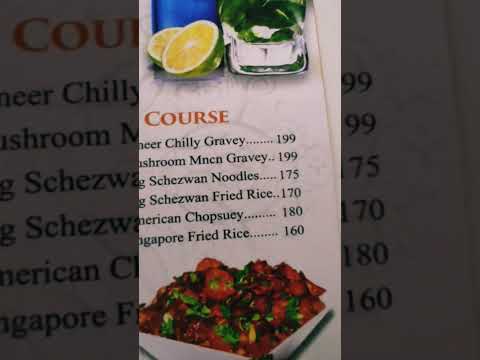 Hotel menu card mocktail chinese soup hotel money manchurian mojito fruit food menu card