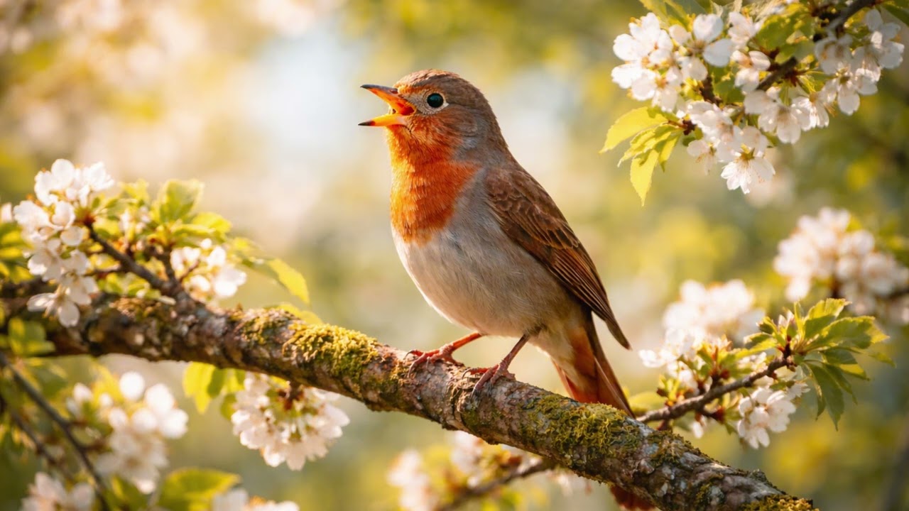 Bülbül Sesi 🌿 | Huzur Veren Doğa Sesi | Uyku ve Meditasyon İçin