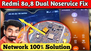 Redmi 8a,8 Network problem solution || redmi 8 no service ishu fix || redmi 8a dual noservice fix