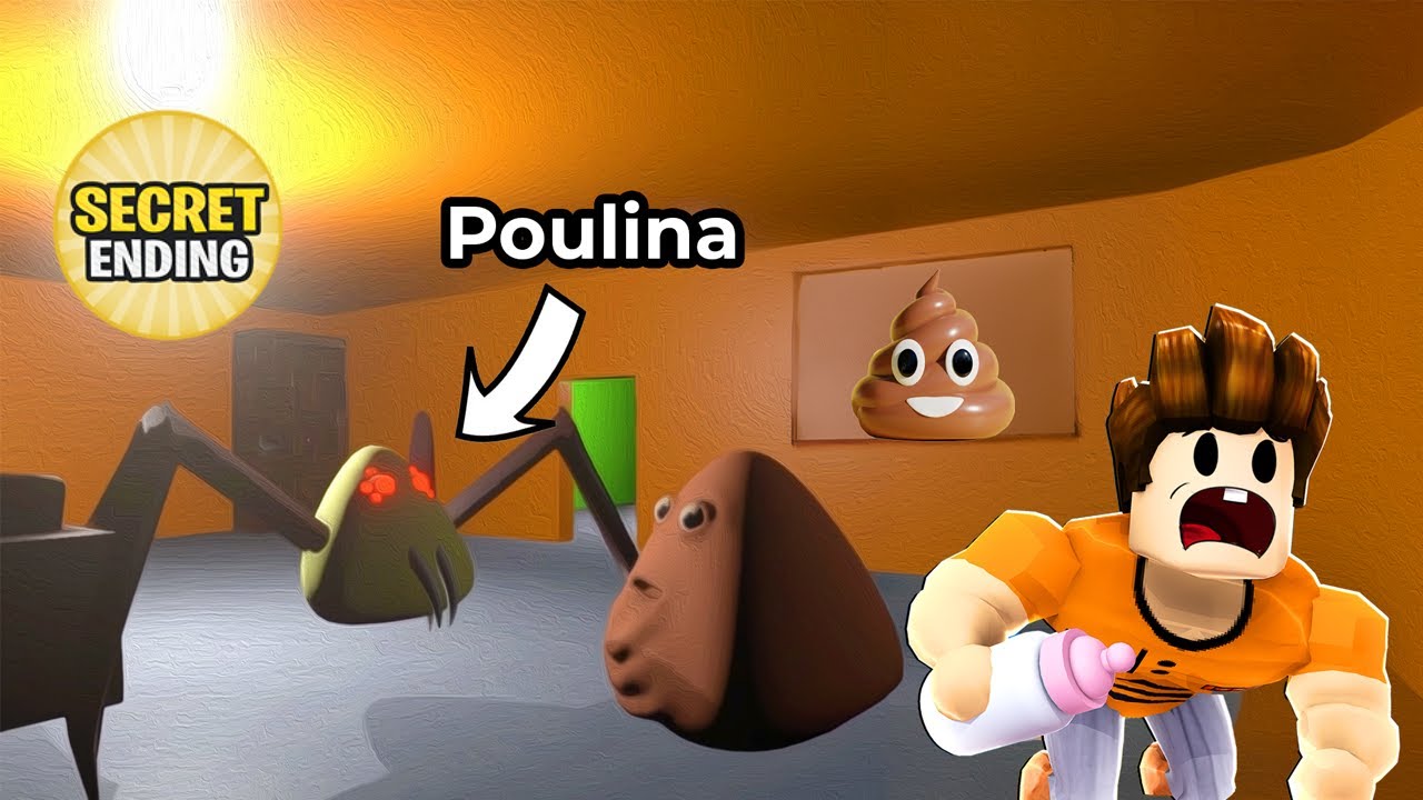 Secret Ending Pou Seram!!! Poulina Jadi Spider Makan Pou!!! 🥶😱🥶 - YouTube