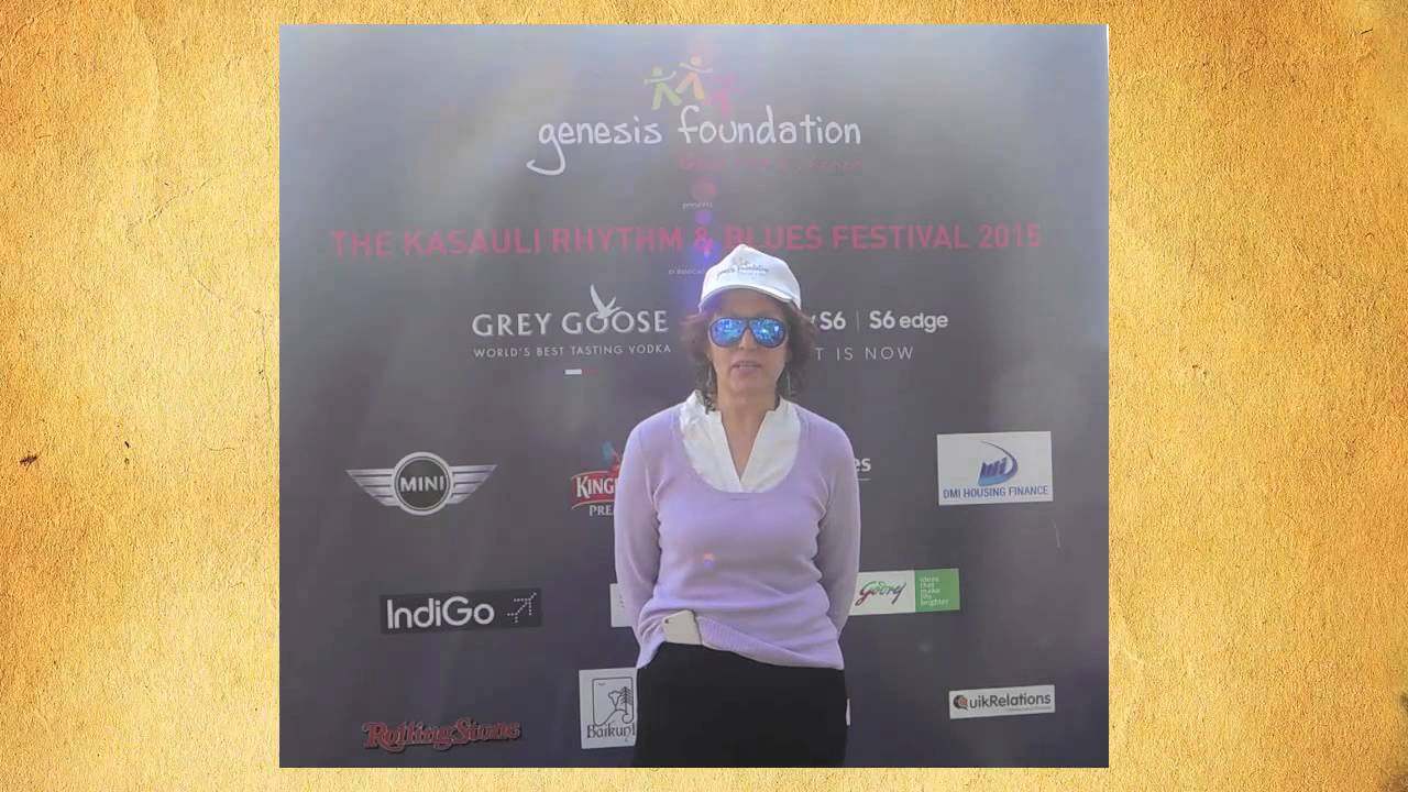 Prema Sagar talks about Genesis Foundation's Kasauli Rhythm & Blues Festival 2015