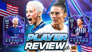 88 END OF AN ERA RAPINOE & KRIEGER SBC PLAYER REVIEW! EOAE PREMIUM SBC - EAFC 24 ULTIMATE TEAM