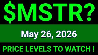 MSTR Stock (MicroStrategy Incorporated) MSTR Stock Technical Analysis | May 26, 2026