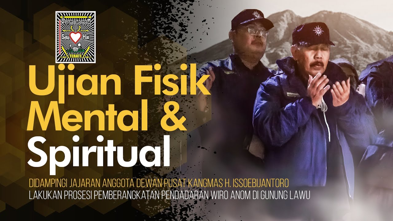 Ketua Dewan Pusat Bersama Anggota Lakukan Prosesi Pemberangkatan Pendadaran Wiro Anom di Gunung Lawu