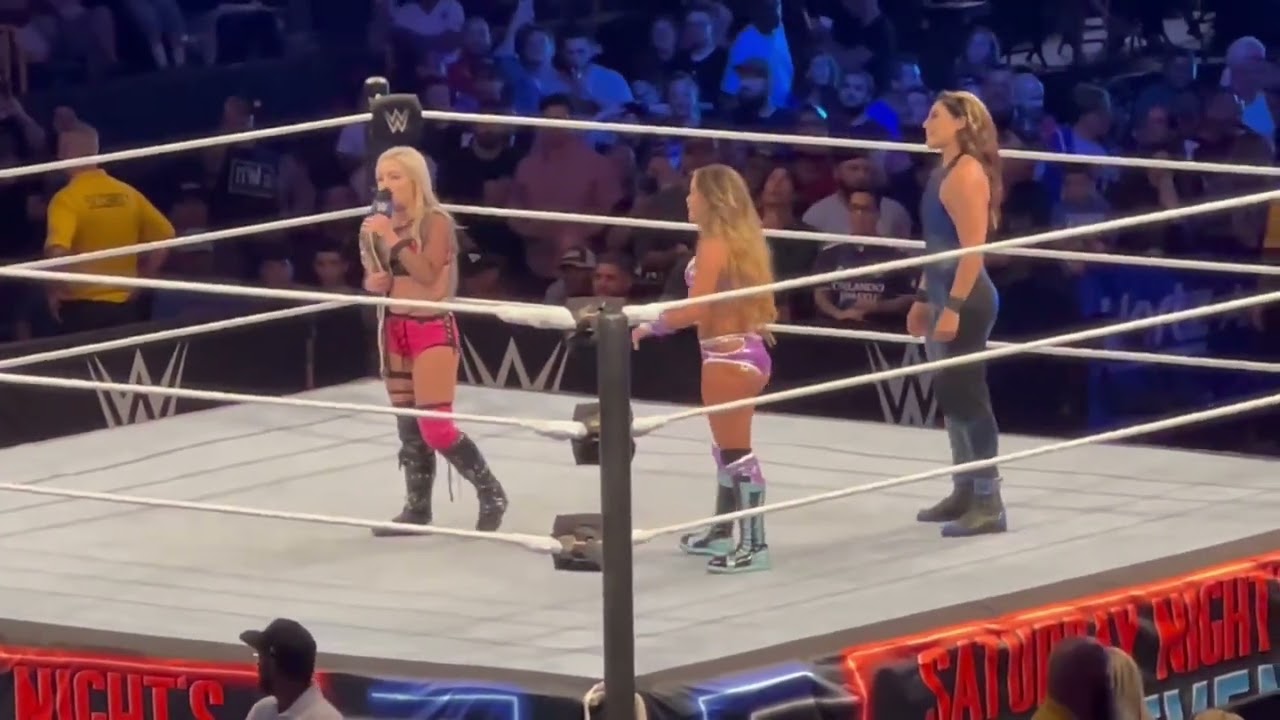 Liv Morgan’s promo at WWE Fortmyers!
