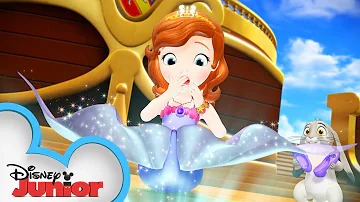 Sofia the Mermaid? | Sofia The First | @disneyjunior